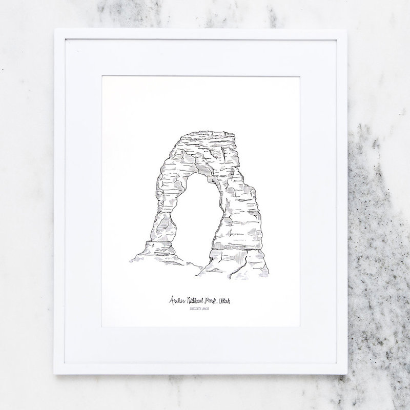 Etsy_NP_Arches_Framed_Print