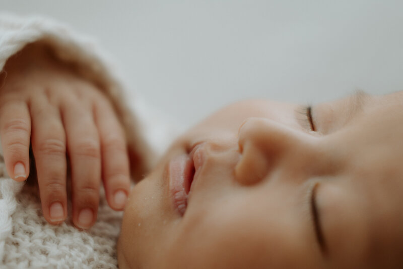 indoor newborn photography session perth
