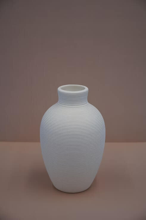 Curvy Ceramic Vase (1)