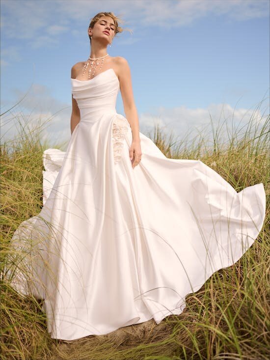 boutique wedding dress designers The White Flower Bridal Shop: San Diego Wedding Dresses & Alterations