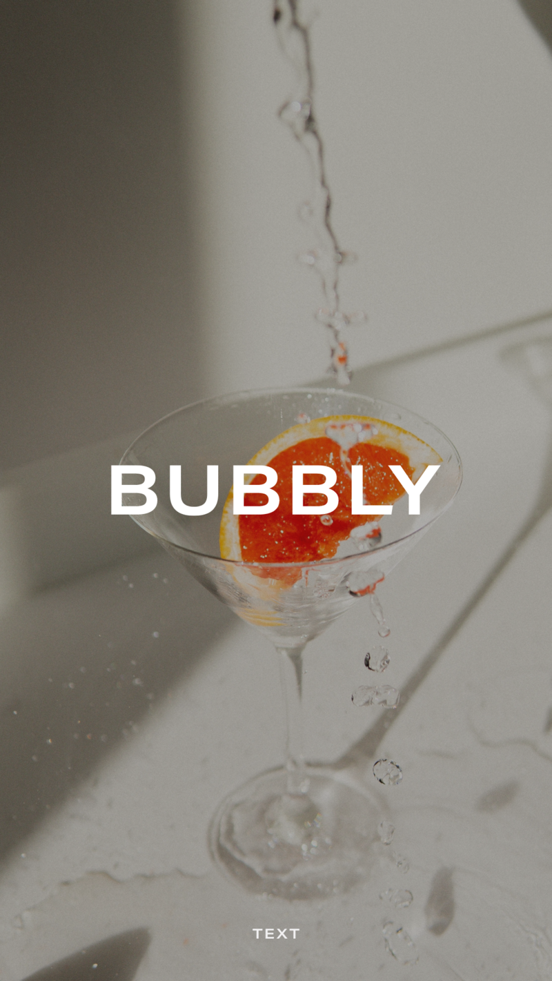 Bubbly-Text