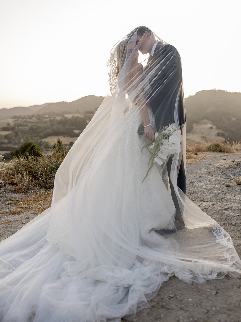 10 - Summer and Paris Wedding - Sunset Couple Photos - 186_websize