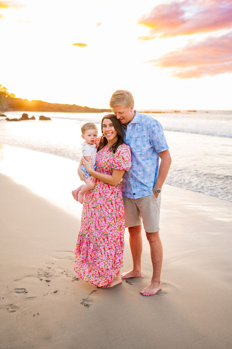 mauna kea beach sunset family photoshoot-61