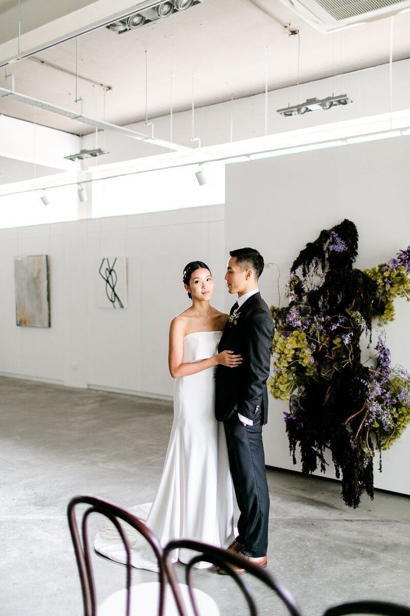 318Singapore Modern Art Gallery Wedding Editorial Photography_MARITHA MAE