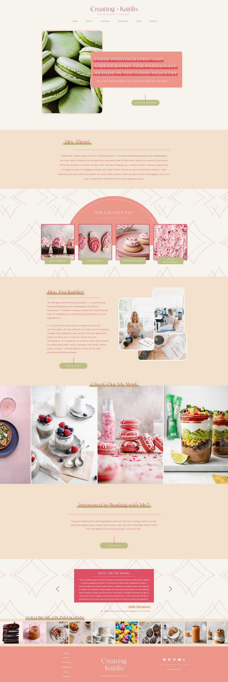 creating-kaitlin-website-home-page-design