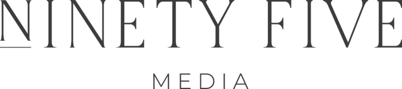 Ninety Five Media Secondary Logo Smoke Transparent