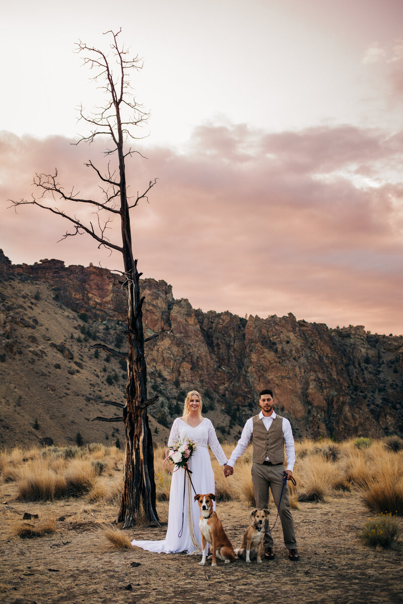 Smith Rock Elopement Photography