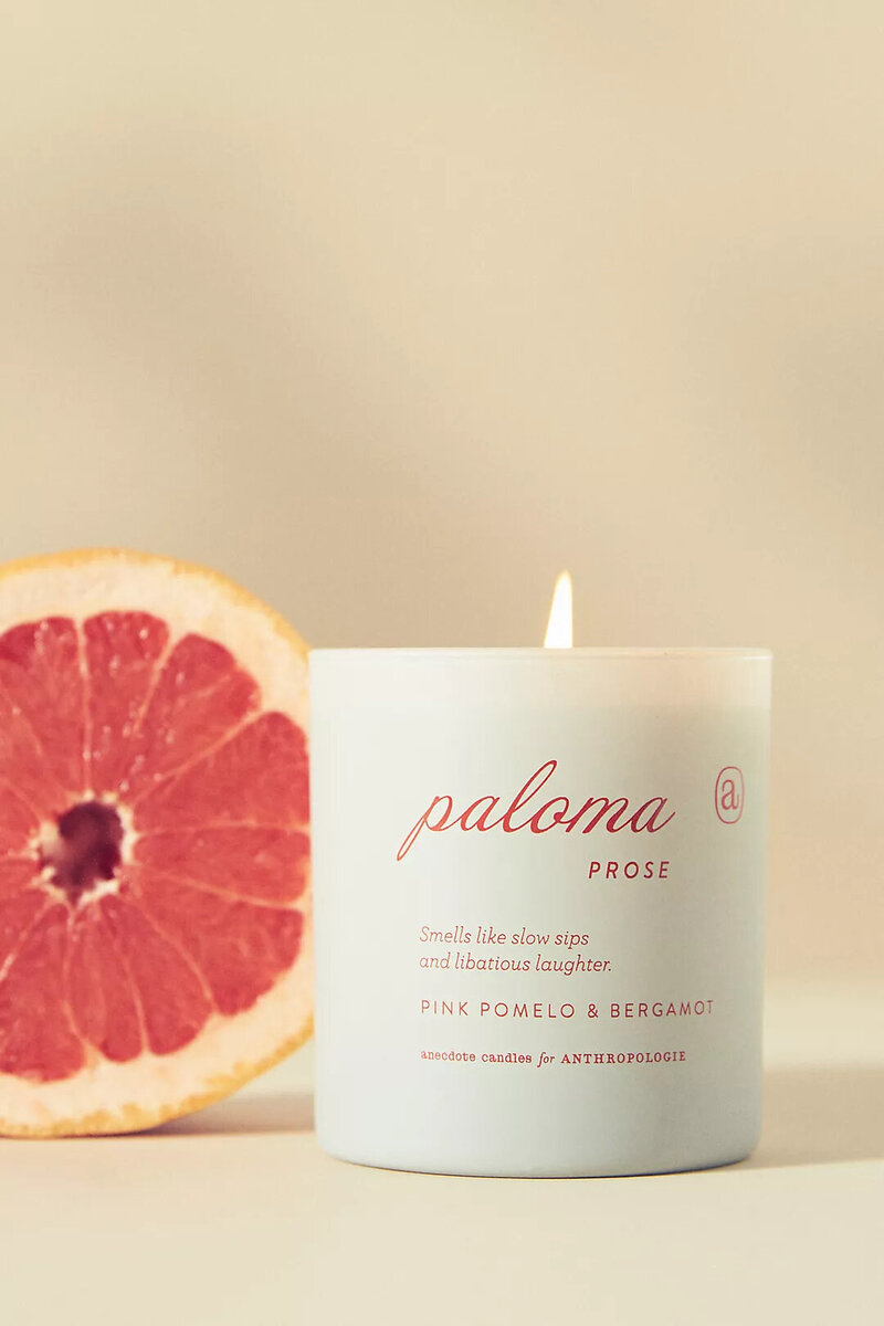 Cocktail inspired candles for Anthroplogie