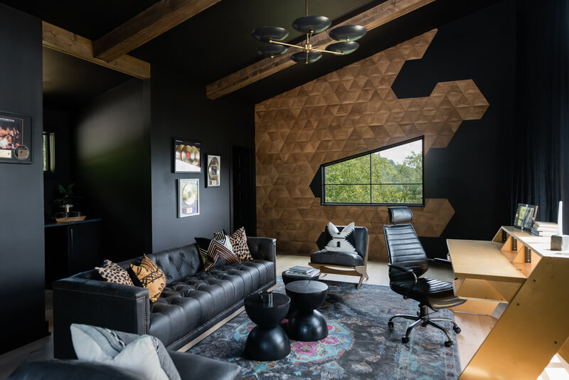 People Magazine Exclusive Music Studio by Tanya Hembree of Onyx + Alabaster