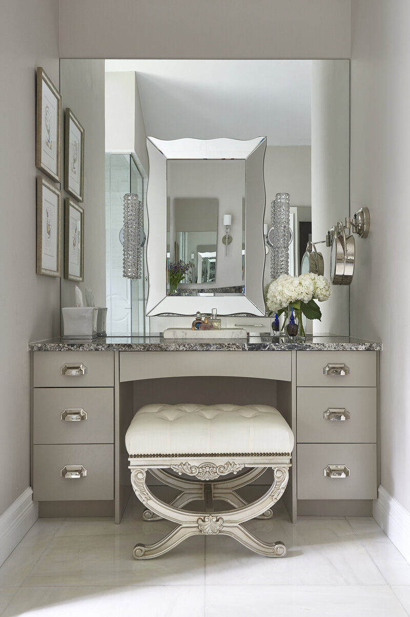 Contemporary Master Vanity After Renovation
