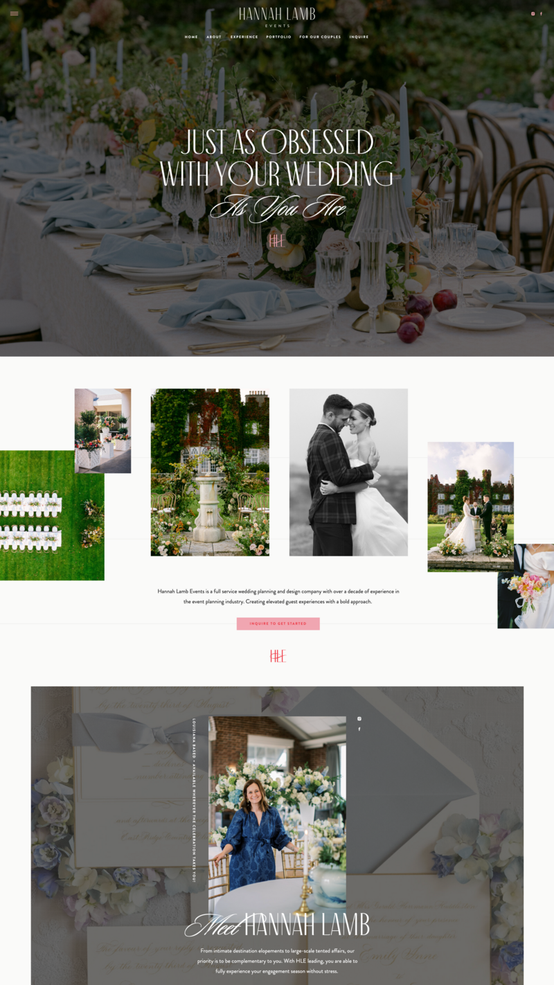 Showit template customization for photographers and creatives — a done-for-you Website in a Day Experience tailored to your brand, content, and goals.