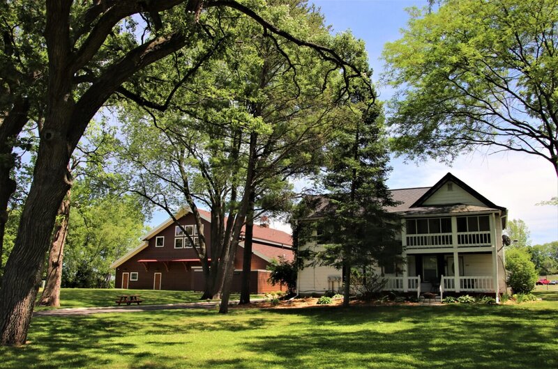 a barn house at barnwood events in madison, winconsin.