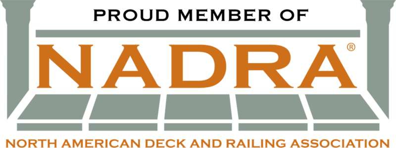 Logo for members of North American Deck and Railing Association. 