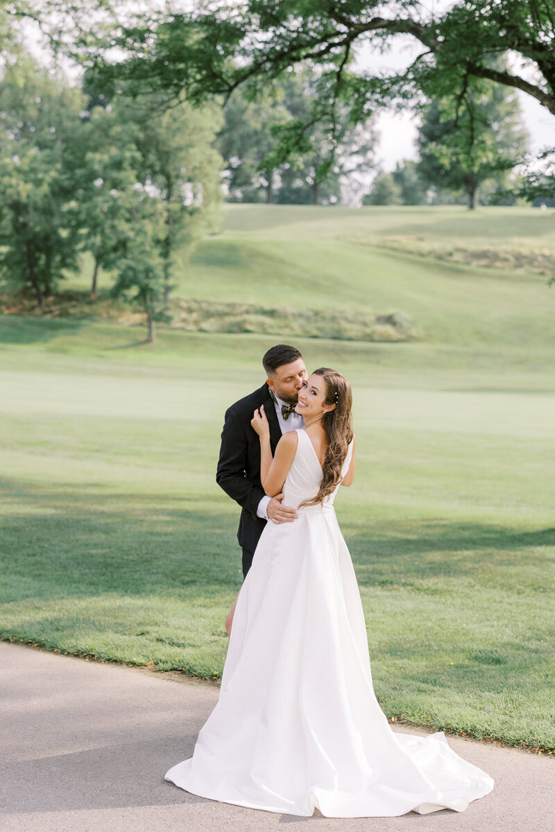 Bride and groom get married at upscale resort in PA