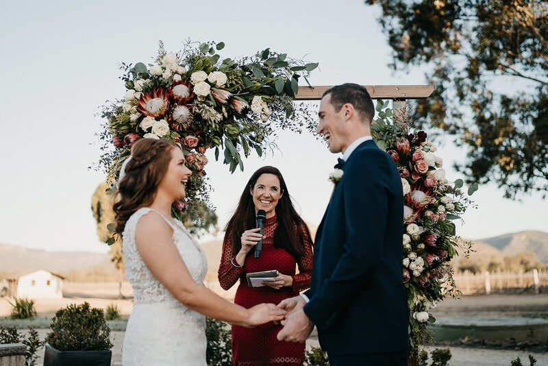 Vineyard wedding in Broke Hunter Valley