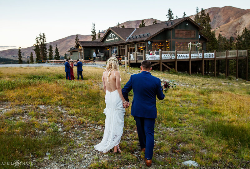 Affordable ski resort wedding venue in Colorado Arapahoe Basin
