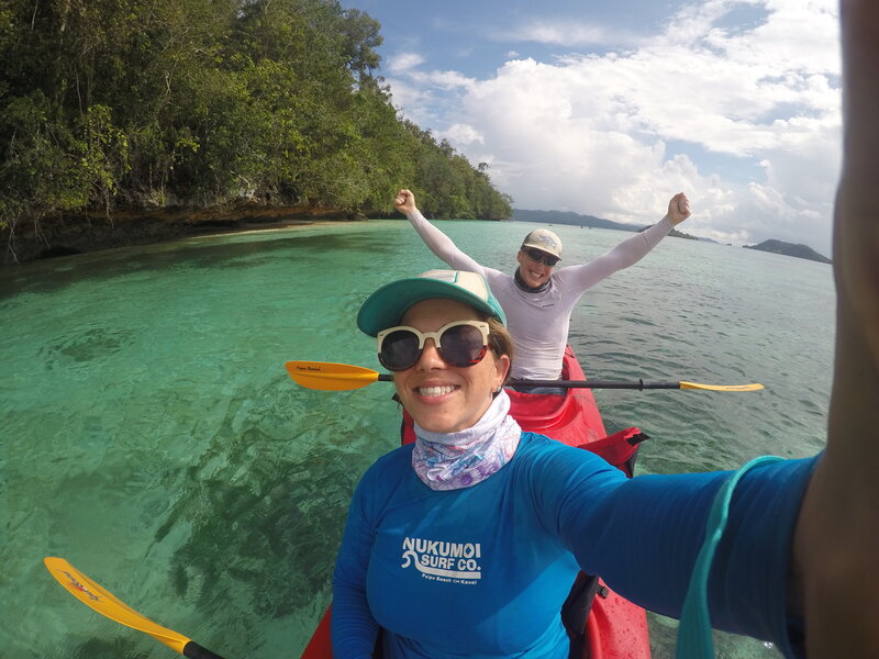 Elopement Photographer Kayaks