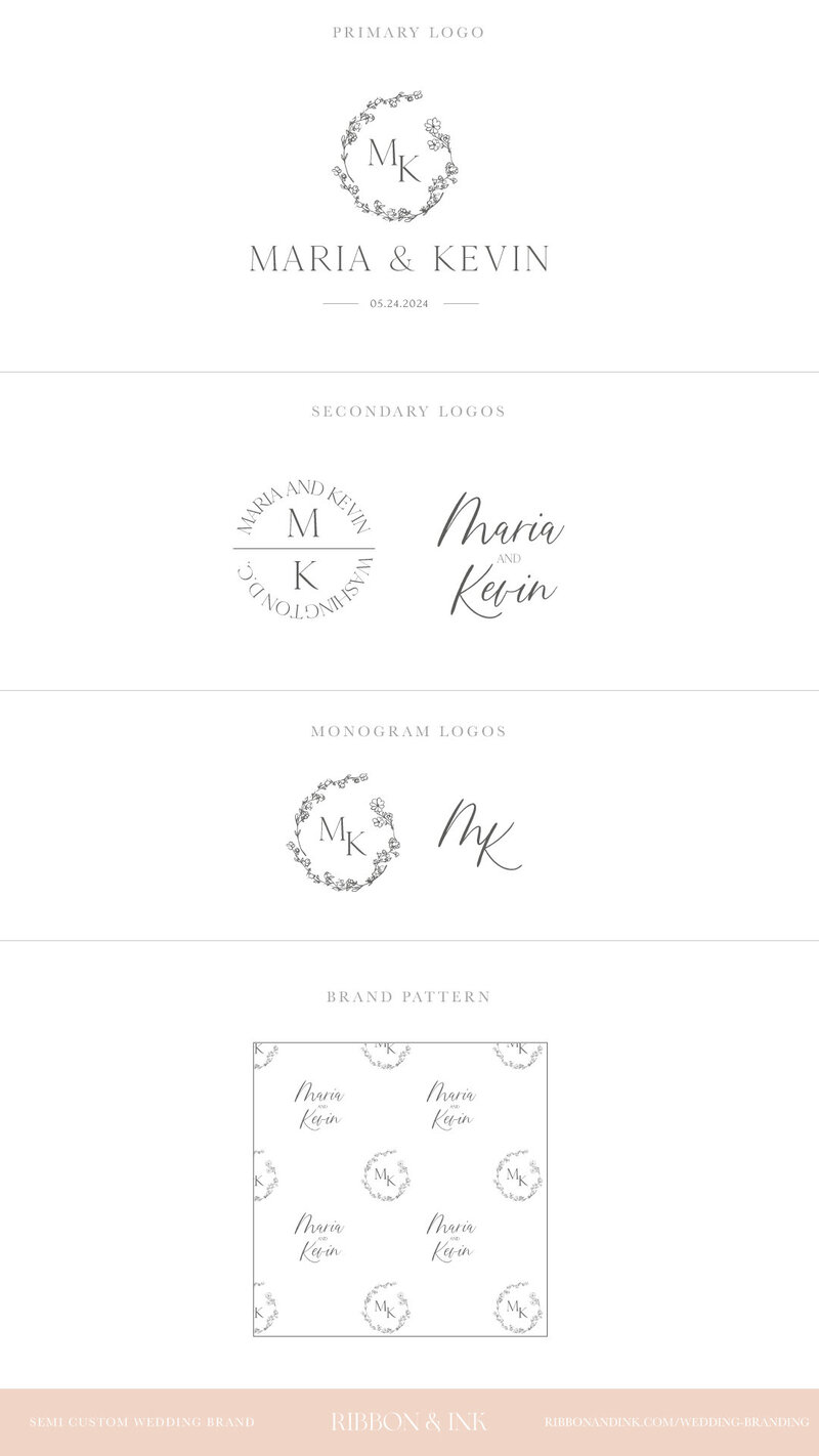 semi-custom-wedding-branding-logo-monogram-modern-floral-crest-maria-kevin
