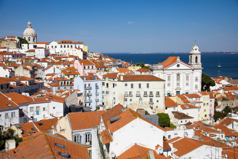 View of Portuguese Town by Travel Magazine The Loaded Trunk