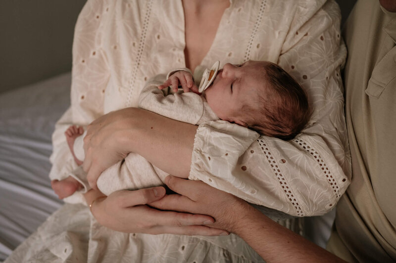 Newbornshoot thuis in Rotterdam 