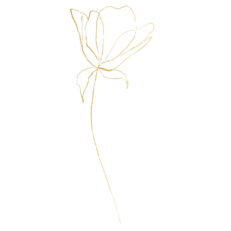 gold icon flower for Flourishing Impact