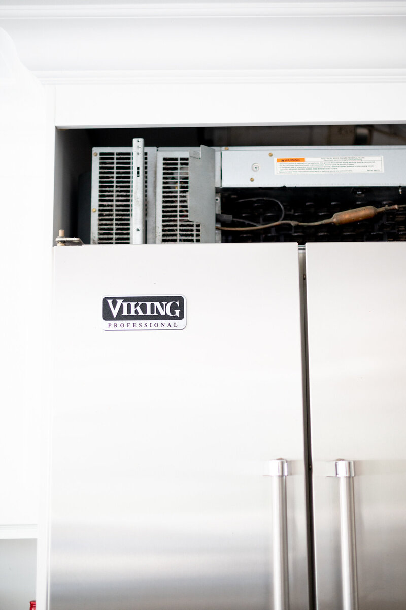 stainless steel Viking refrigerator repair