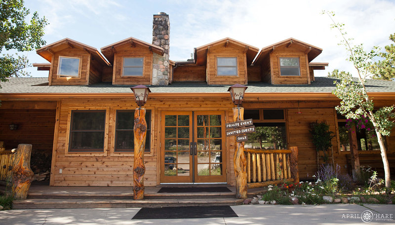 Exterior Photo of the Wild Basin Lodge & Event Center in Allenspark, Colorado