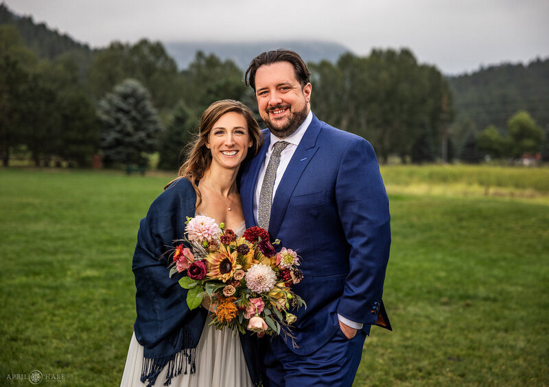 Stormy Wedding Day at Evergreen Lake House in Colorado
