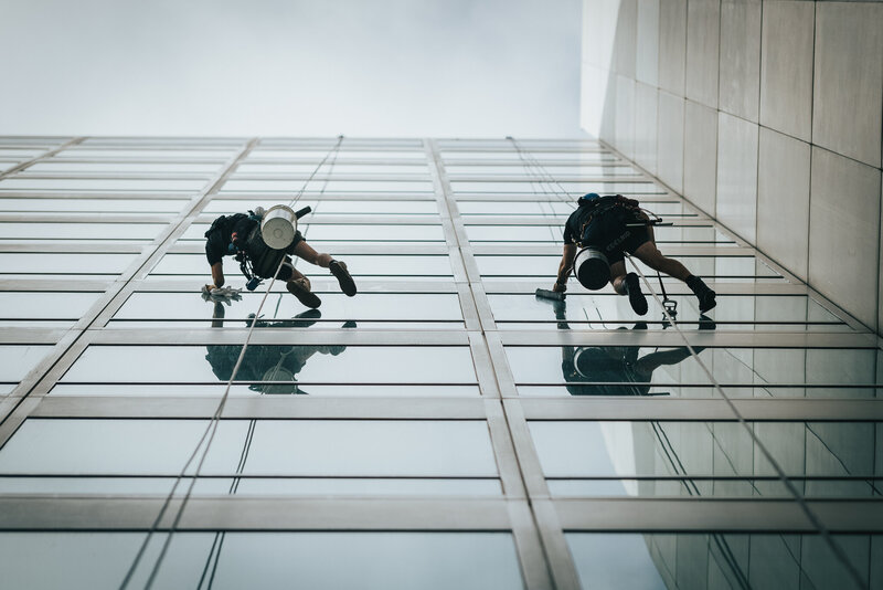 rope access window cleaning melbourne