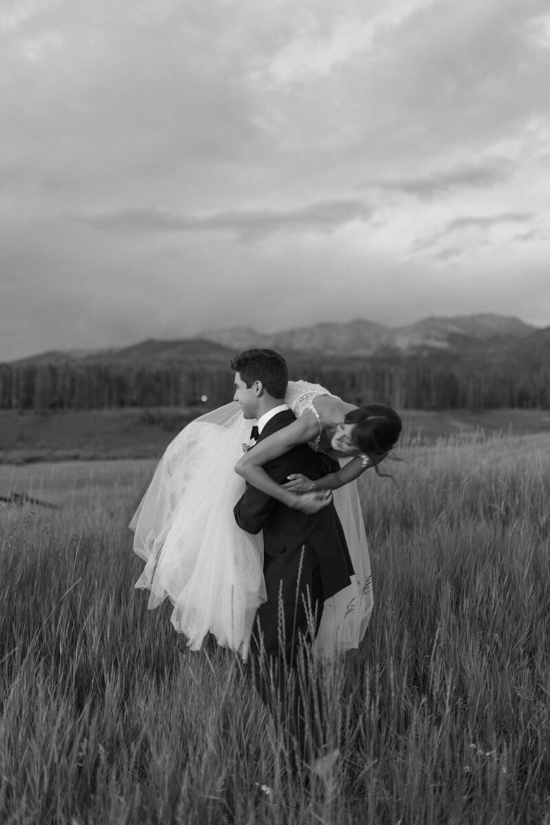 Callan + Michael's Summer Wedding at Devil's Thumb Ranch. Alchemy Creative, Colorado Wedding Photographers
