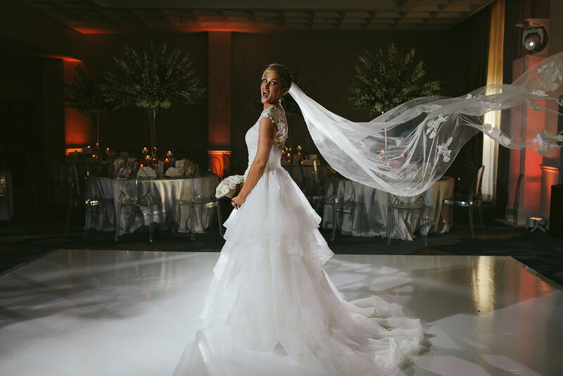 Ballroom-Portrait-Bride-Veil-Ritz-Carlton-Key-Biscayne