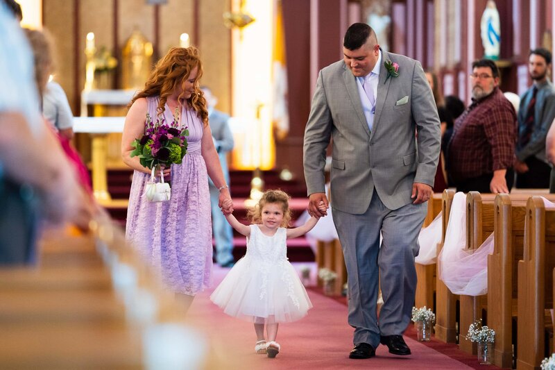 berkshire-church-wedding-purple-dress-flower-girl
