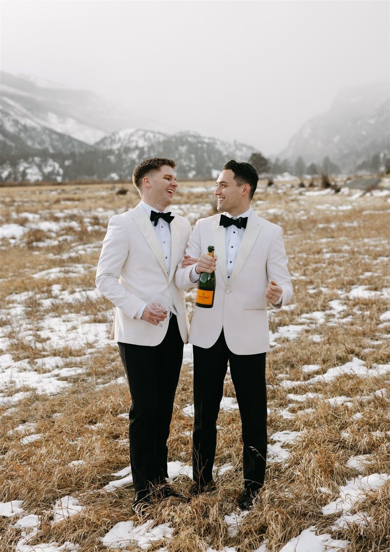 Bride and groom have an emotional first look moment at the Hotel San Cristobal in Todos Santos