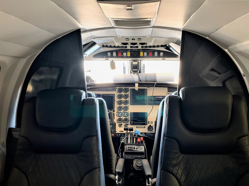 aeroplus interiors inc houston texas aircraft interior refurbishment 0005