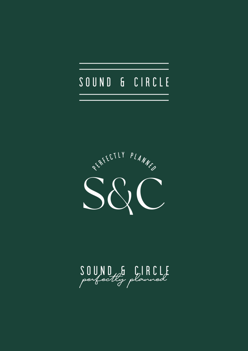 Sound & Circle Brand Logo Variations