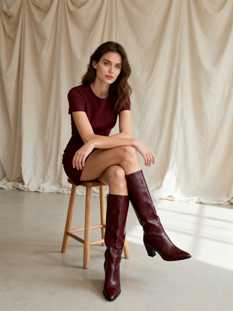 Elegant Seated Woman