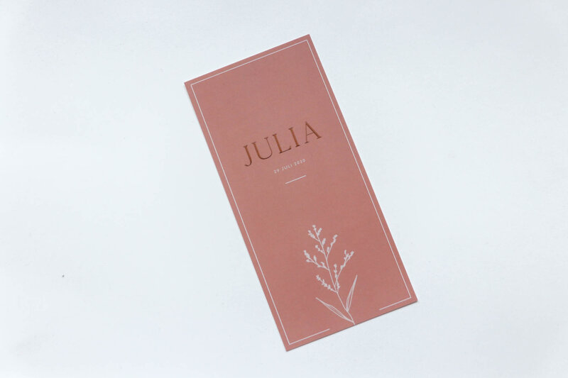 Droogbloemen-geboortekaartje-Julia-koperfolie-oudroze-1-2