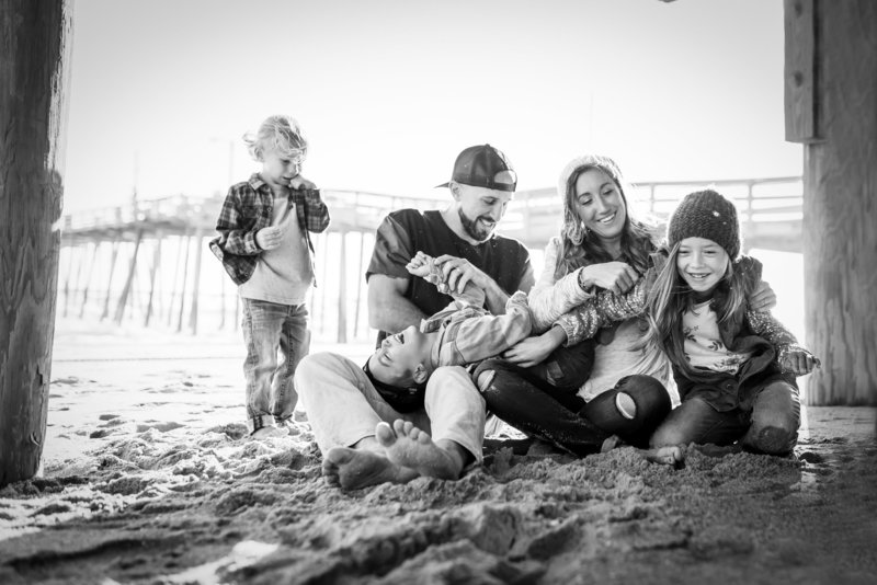 Whole Beach Family Session-0009