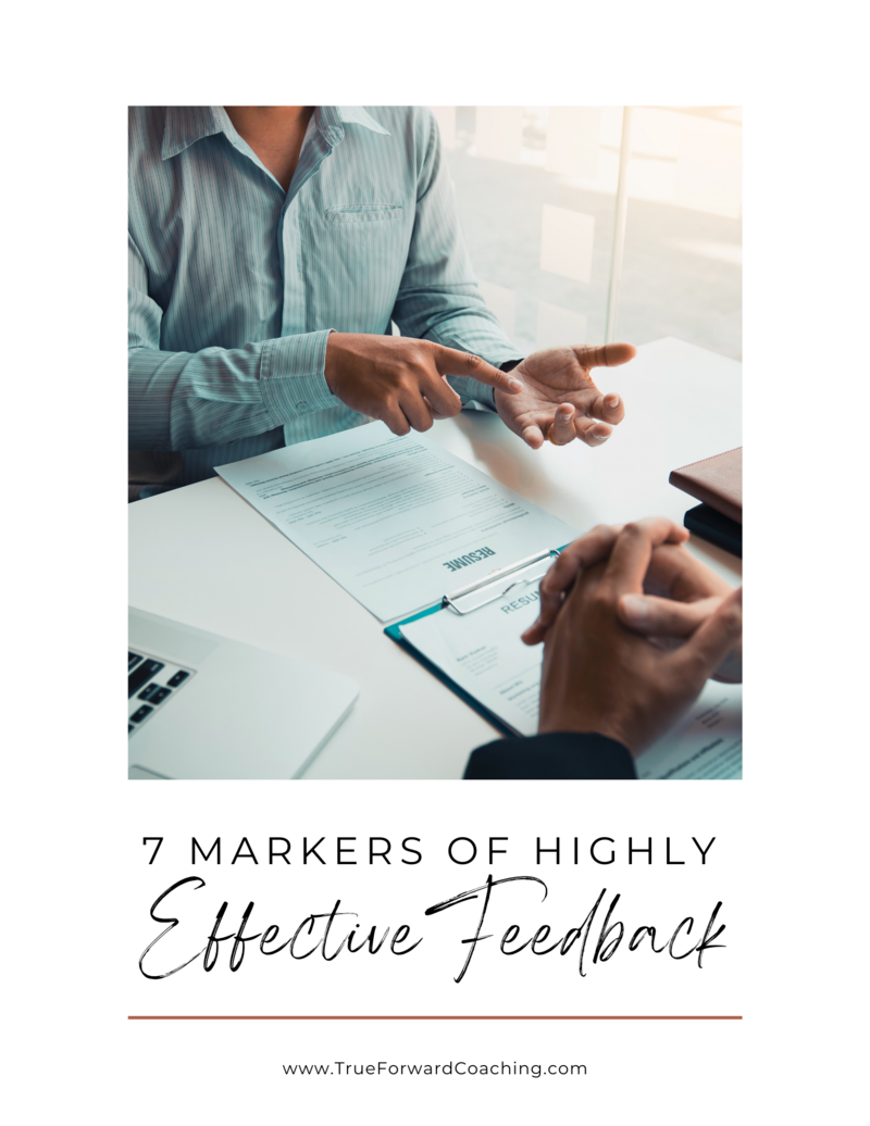 7 Markers of Highly Effective Feedback (1)