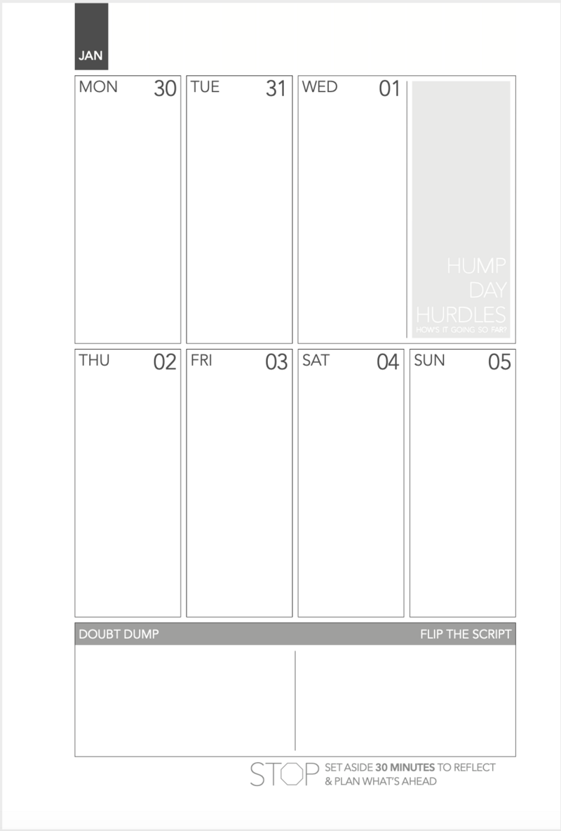 Rockstar-life-planner-weekly-calendar