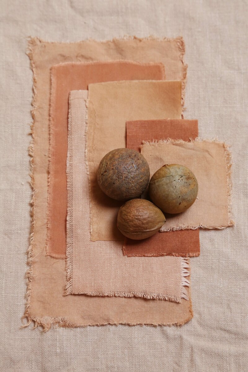 dyeing with avocado stones 