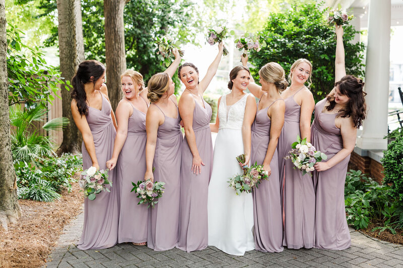 Elevate your wedding day with our exquisite hair and makeup services in Athens, Georgia. Our talented team specializes in creating stunning looks for brides and bridesmaids. Let us make your special day even more beautiful!