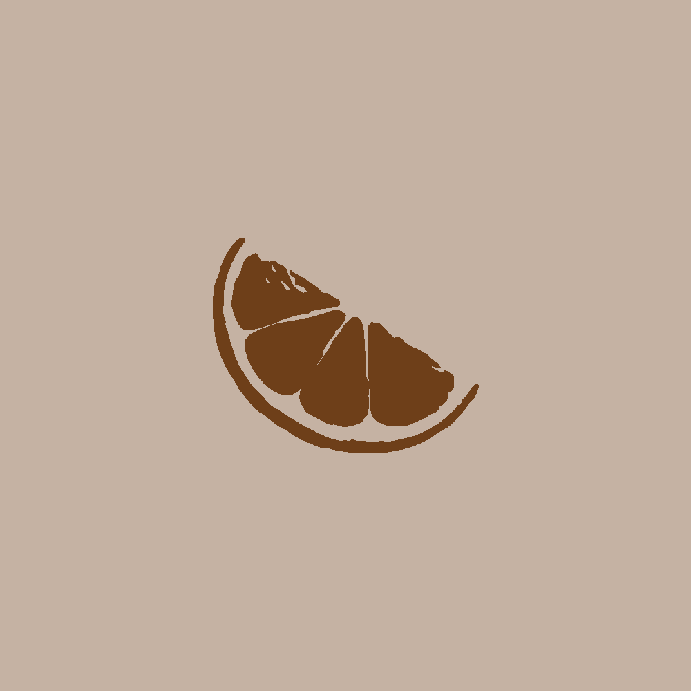 Rustic lime icon for a mobile bar company.