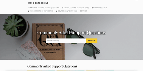Amy Porterfield Website GIF - Online Marketing Expert