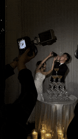Wedding reception at Hall of Lights Carrollton Texas — documentary photography