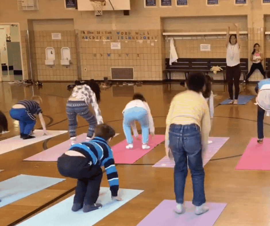 Kids yoga and mindfulness in schools to develop life skills and social emotional learning