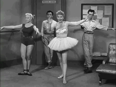 Lucy dancing