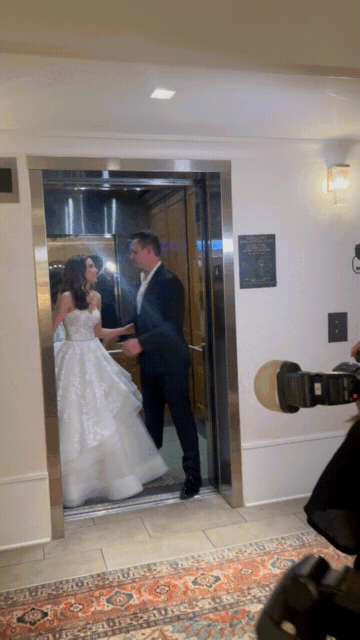Stephanie Michelle photographing at Hotel Vin Grapevine Texas wedding