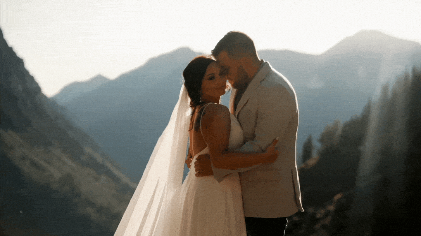 on the fly wedding films  elopement montana