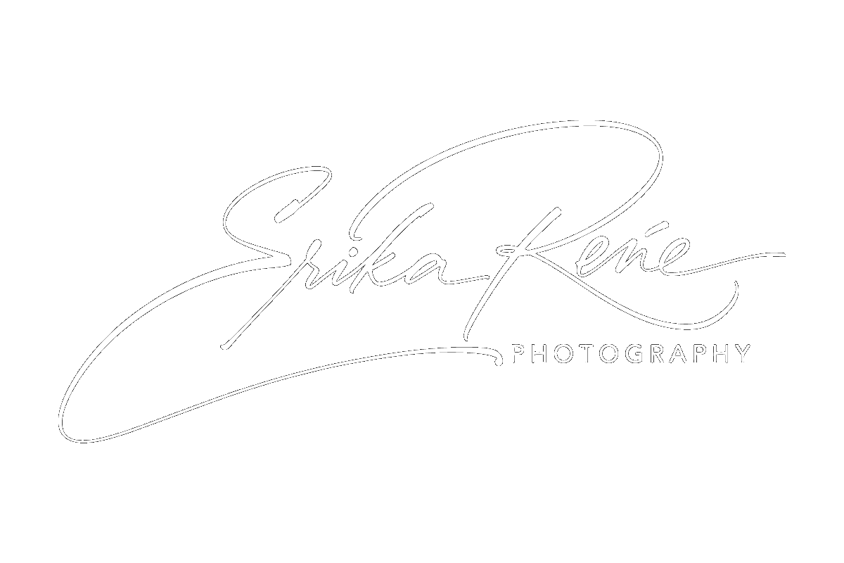 Erika Rene Photography's logo in white